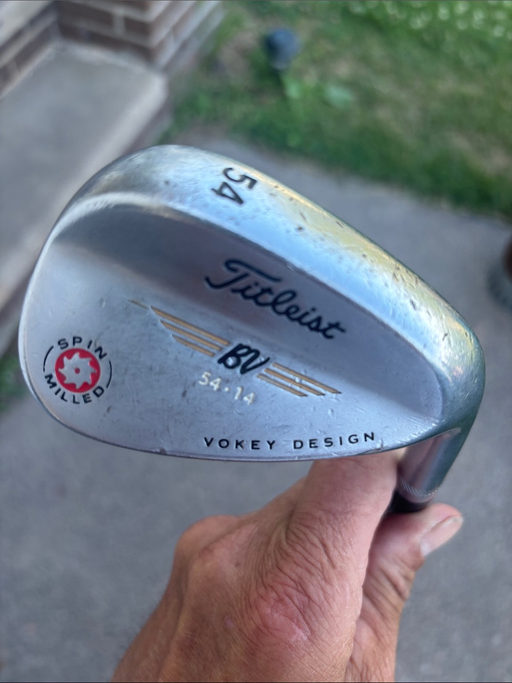 Titleist Vokey BV 54° Wedge — Silver